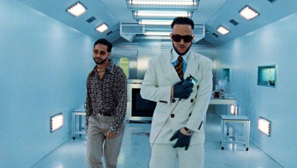 Texto cifrado de Droga de C Tangana y Mora