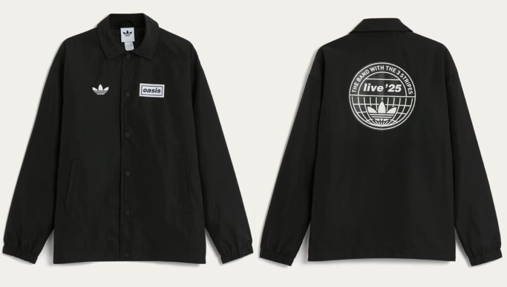 Oasis colaboración con Adidas.