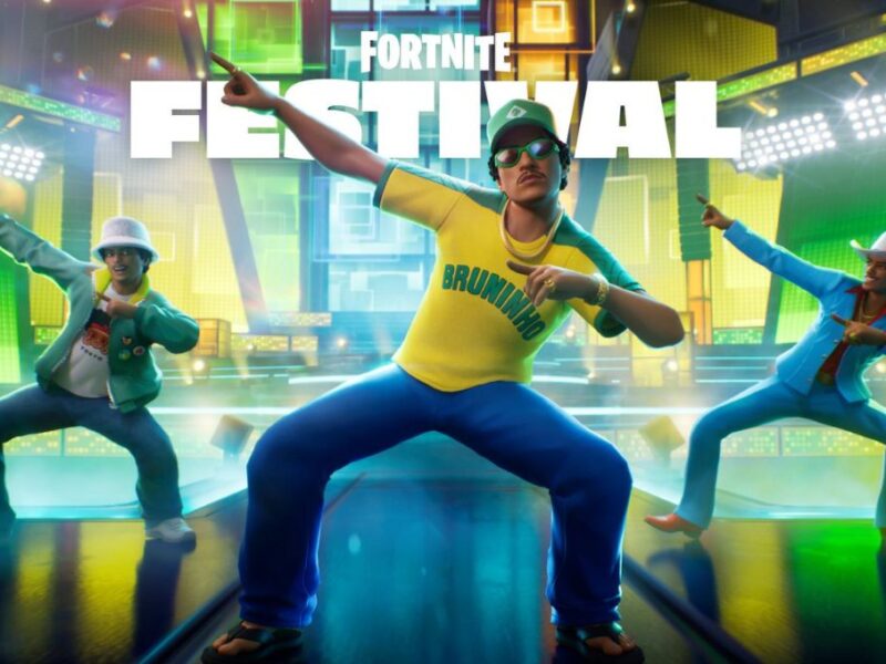 Bruno Mars en el Fortnite Festival