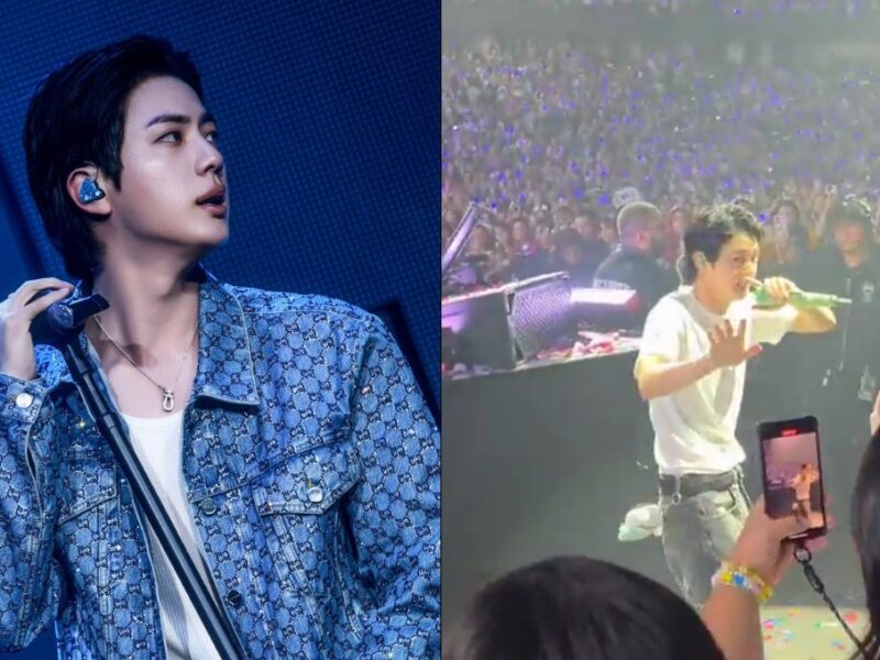 El video donde Jin de BTS le pone un alto a una fan ARMY por jalar su mano