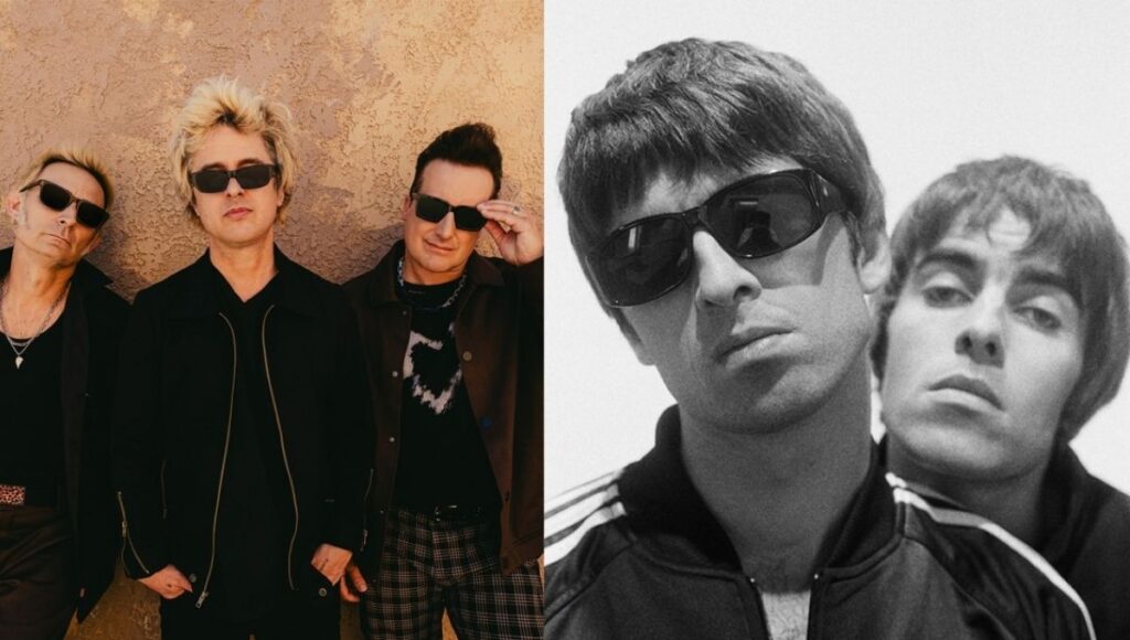 green day saca a un fan de su escenario por tocar una cancion de oasis