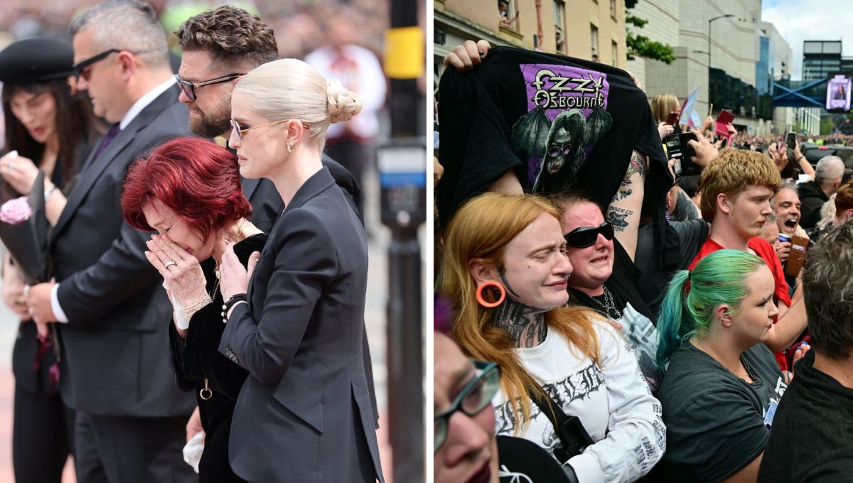 ¿Qué pasó en el funeral de Ozzy Osbourne?