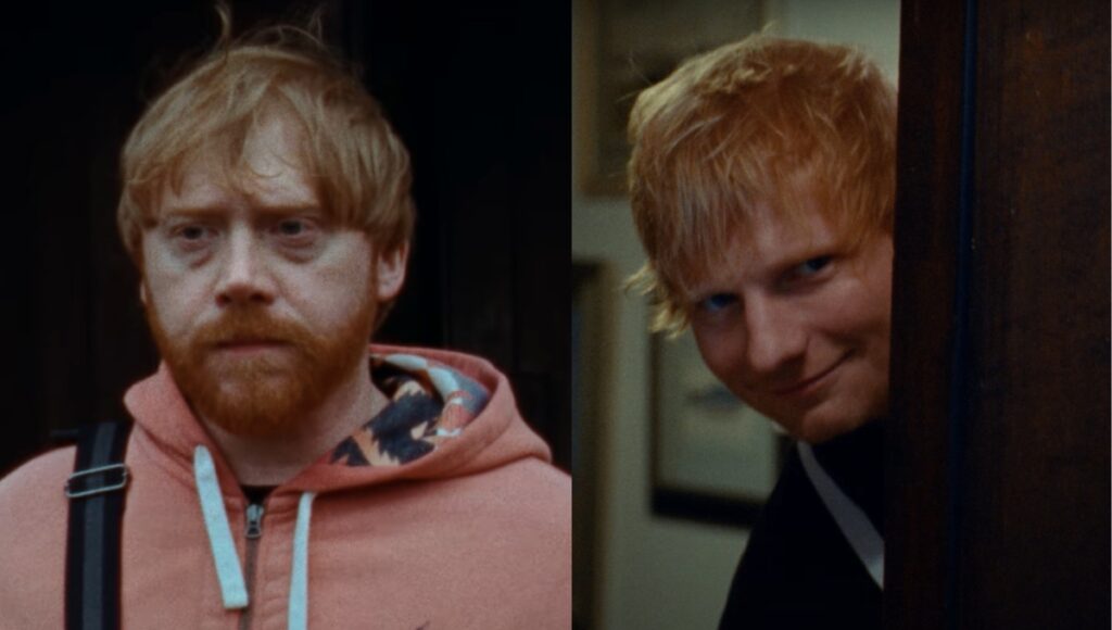 Rupert Grint en el video de Ed Sheeran