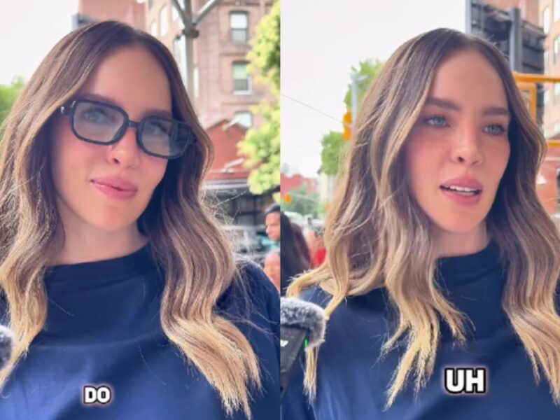 Entrevista de Belinda en TikTok en Nueva York