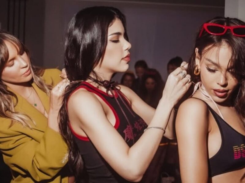 Kenia Os confirma colaboración con Belinda y Danna Paola