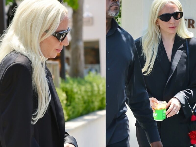 Lady Gaga presumió su labubu personalizado