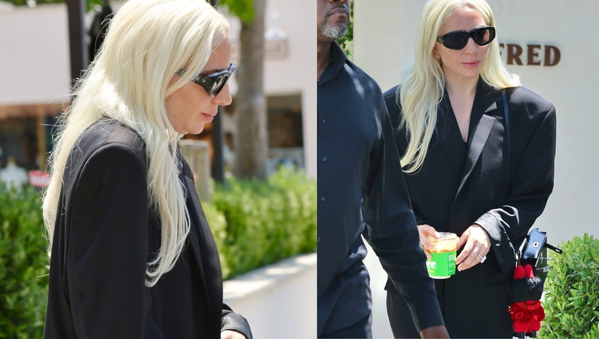 Lady Gaga presumió su labubu personalizado