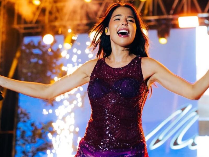Majo Aguilar vive momento incómodo con fan