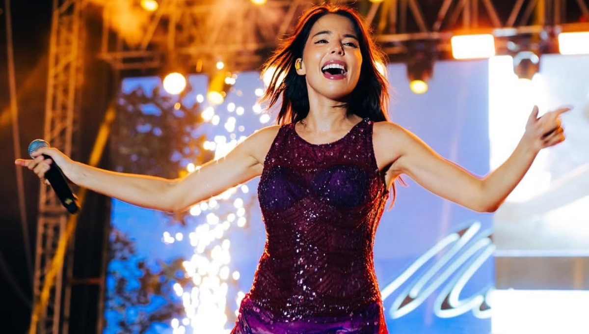 Majo Aguilar vive momento incómodo con fan