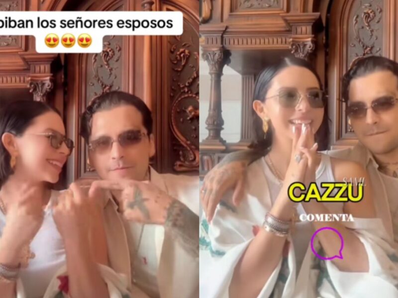 Usuarios se burlan y hacen memes del reto de esposos de Ángela Aguilar y Nodal en TikTok