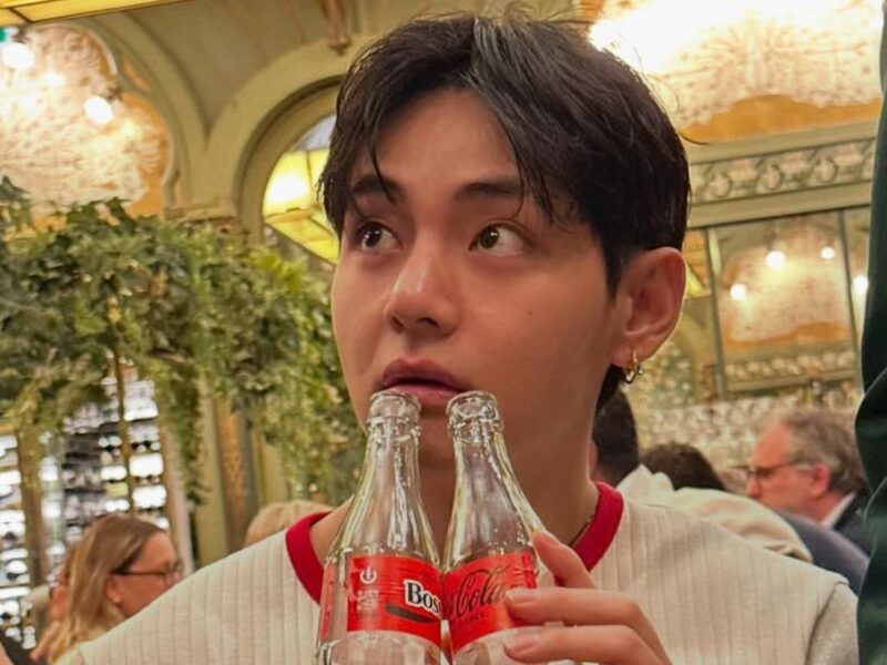 Qué pasa con la colaboración de V de BTS y Coca Cola