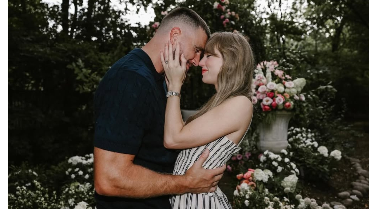 Taylor Swift y Travis Kelce compromiso