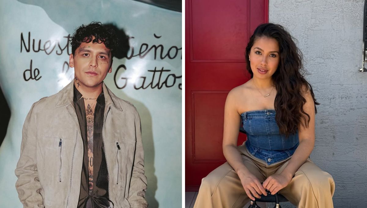 Quién es la ex novia de Christian Nodal con quien salió en la prepa