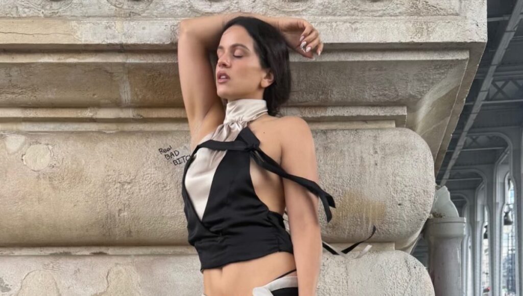 Rosalía en la Semana de la Moda de París