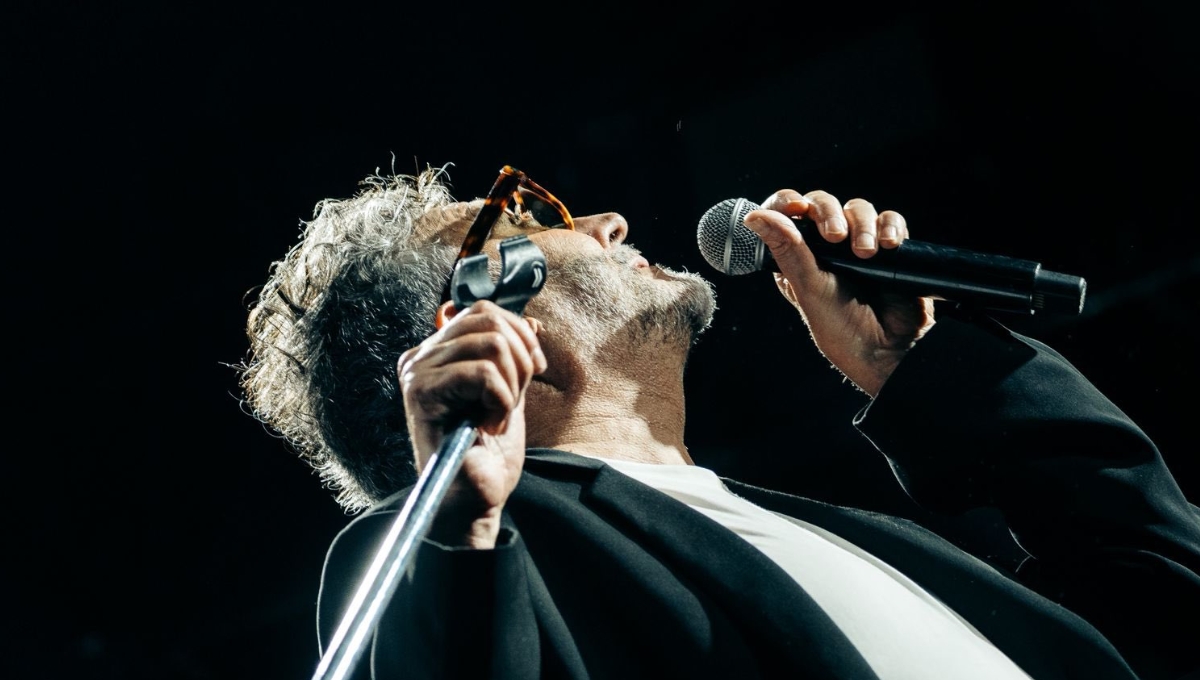 Fito Páez molesto en concierto