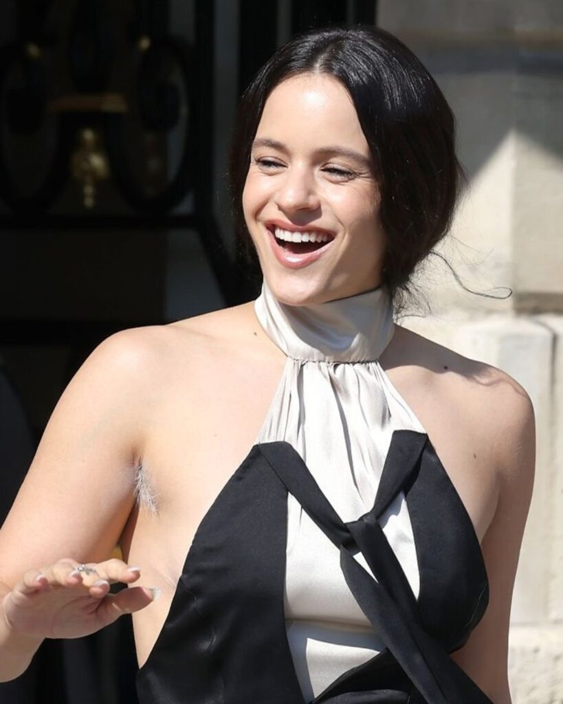 Rosalía en la Semana de la Moda en París.