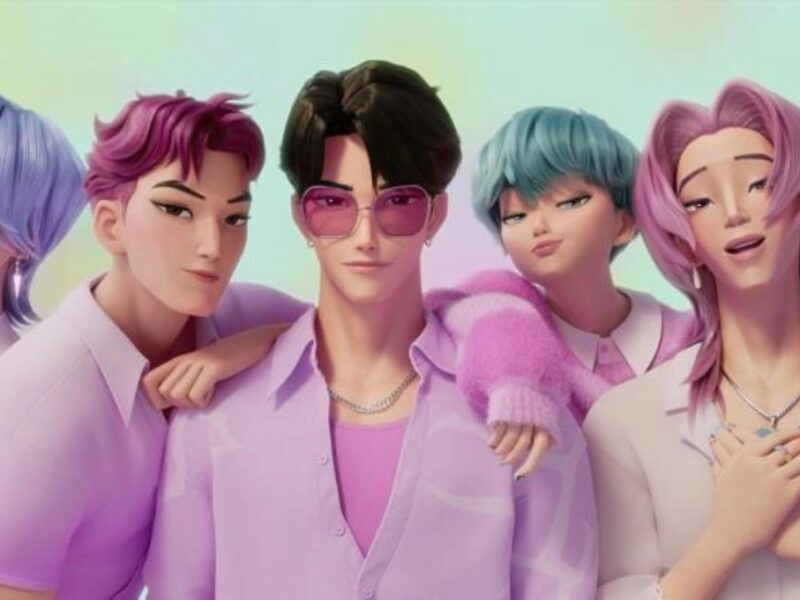 Saja Boys de la película K-Pop Demon Hunters