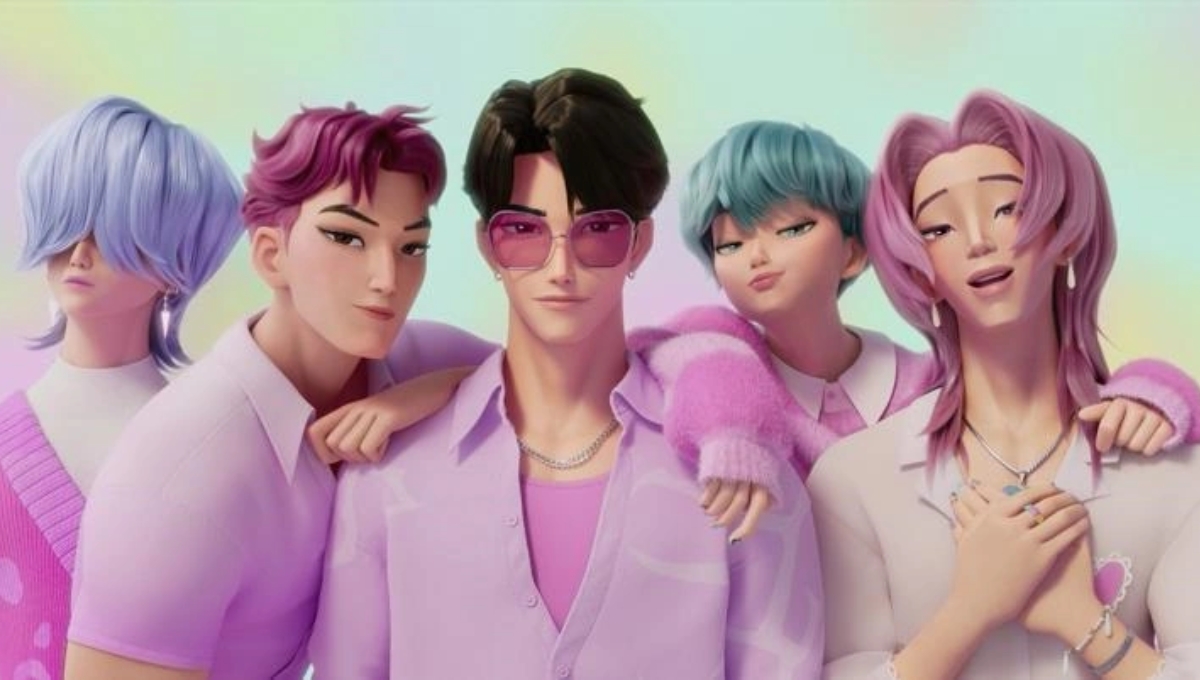 Saja Boys de la película K-Pop Demon Hunters