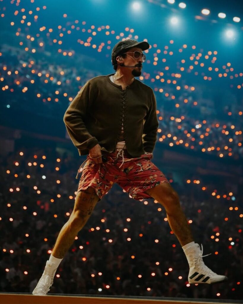Bad Bunny en el Super Bowl 2026.