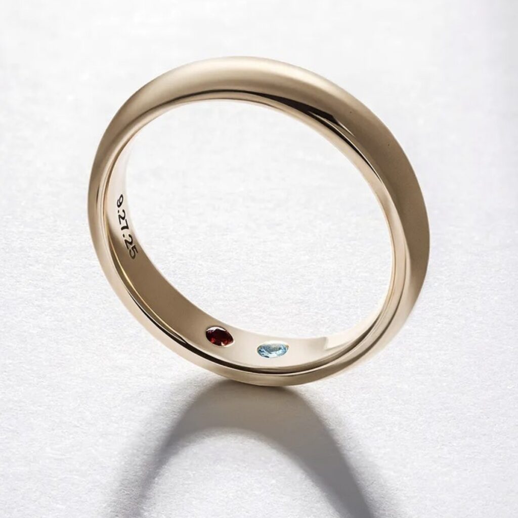 Anillo de bodas de Benny Blanco y Selena Gomez.