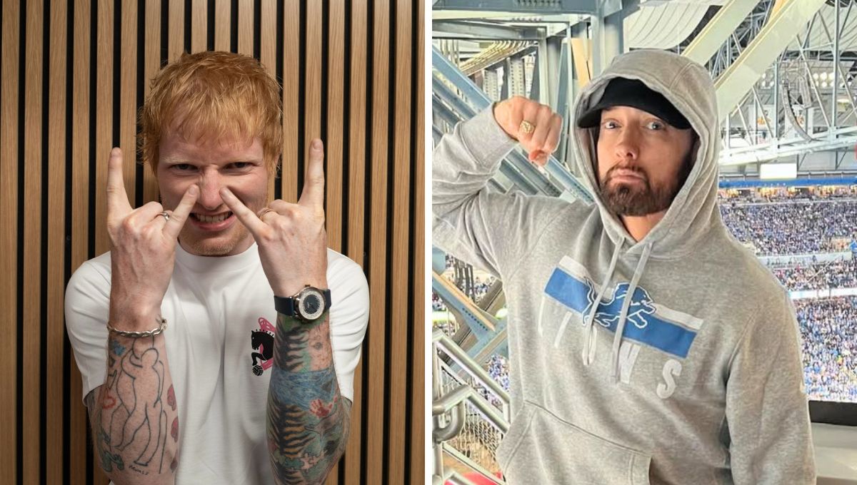 Ed Sheeran es fan de Eminem