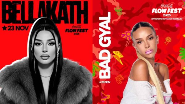 Artistas femeninos del Flow Fest 2025