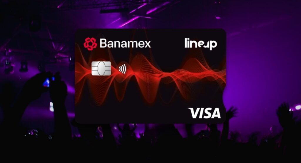 Beneficios de la tarjeta Banamex Lineup