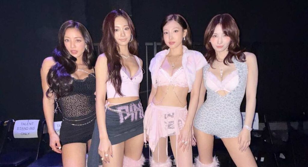 Las idols en Twice de K-Pop