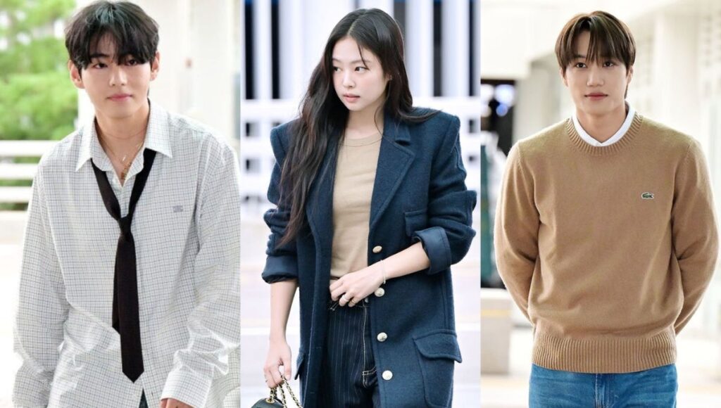 Taehyun Jennie y Kai viajan en el mismo vuelo a la Paris Fashion Week 2025