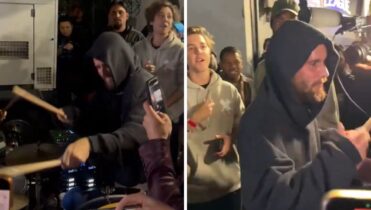 Justin Bieber con banda sinaloense en Los Ángeles