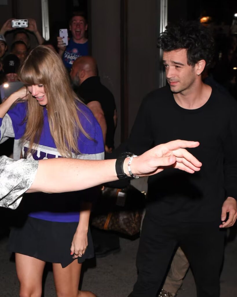 Romance de Taylor Swift con Matty Healy.