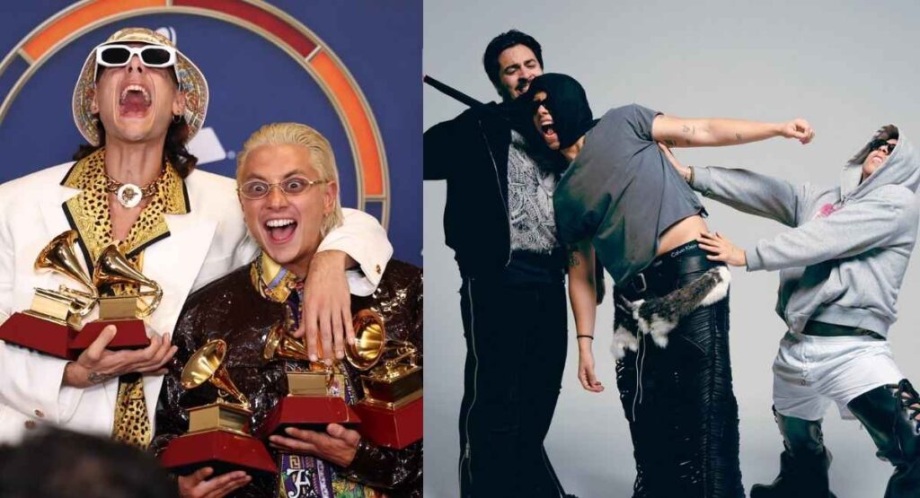 Latin Mafia se enoja en los Latin Grammy 2025