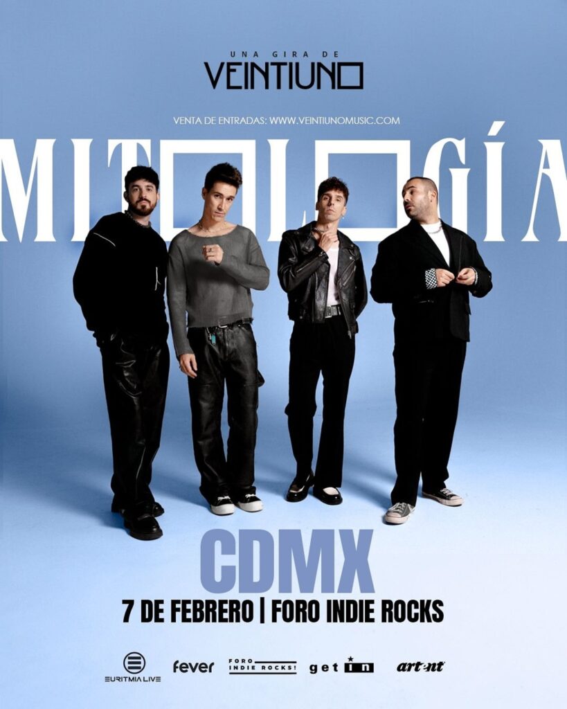 setlist de Veintiuno concierto CDMX