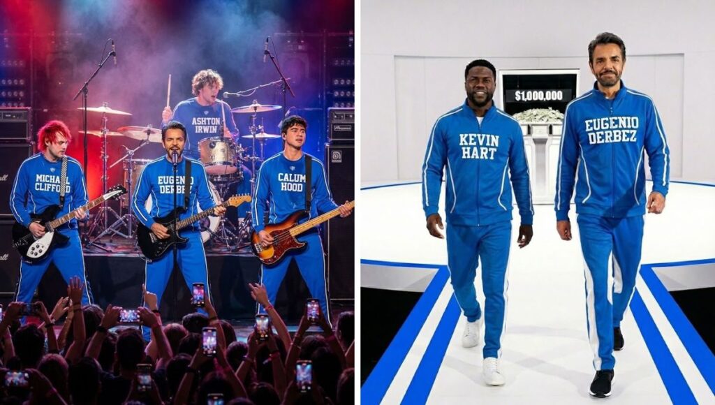 Eugenio Derbez con 5 Seconds of Summer y Kevin Hart