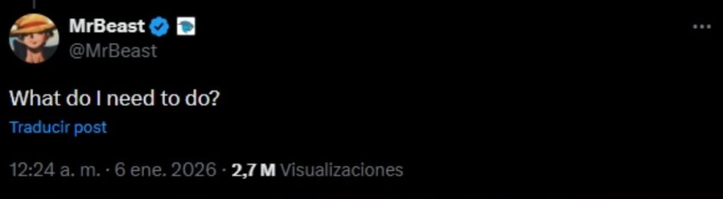 MrBeast responde a solicitudes acerca de New Jeans
