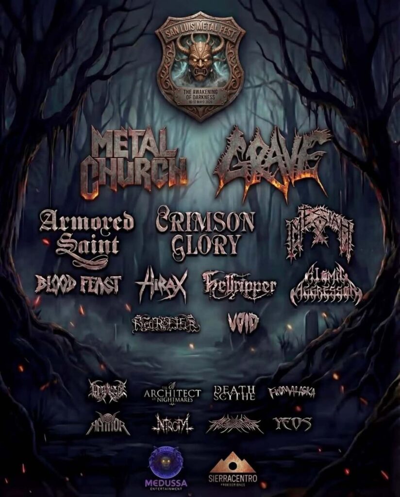 Todas las bandas del San Luis Metal Fest 2026 y cómo asistir gratis