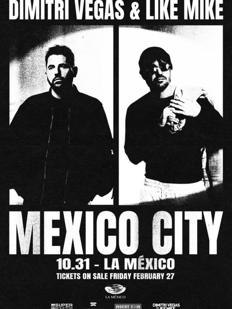 Cuándo se venden los boletos de Dimitri Vegas & Like Mike en CDMX