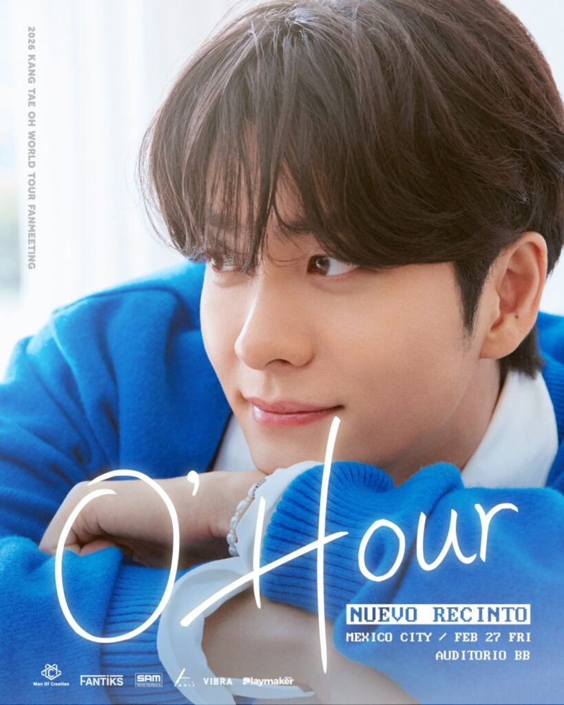 fan meeting de Kang Tae Oh en CDMX horario de actividades