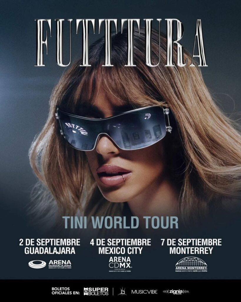 Fechas, precios de los boletos y preventa de Tini en Monterrey 2026