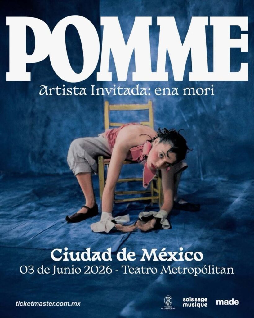 Setlist de Pomme 2026, lista de canciones Teatro Metropólitan
