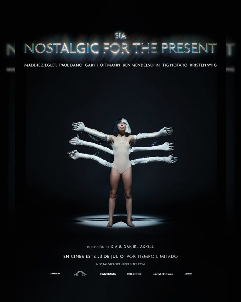fechas de Sia Nostalgic for the Present en el cine y cuándo se venden los boletos para México