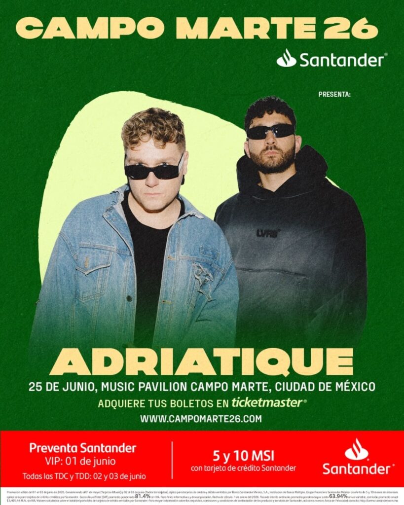 Conciertos en CDMX el 25 de junio, artistas, recintos y horarios