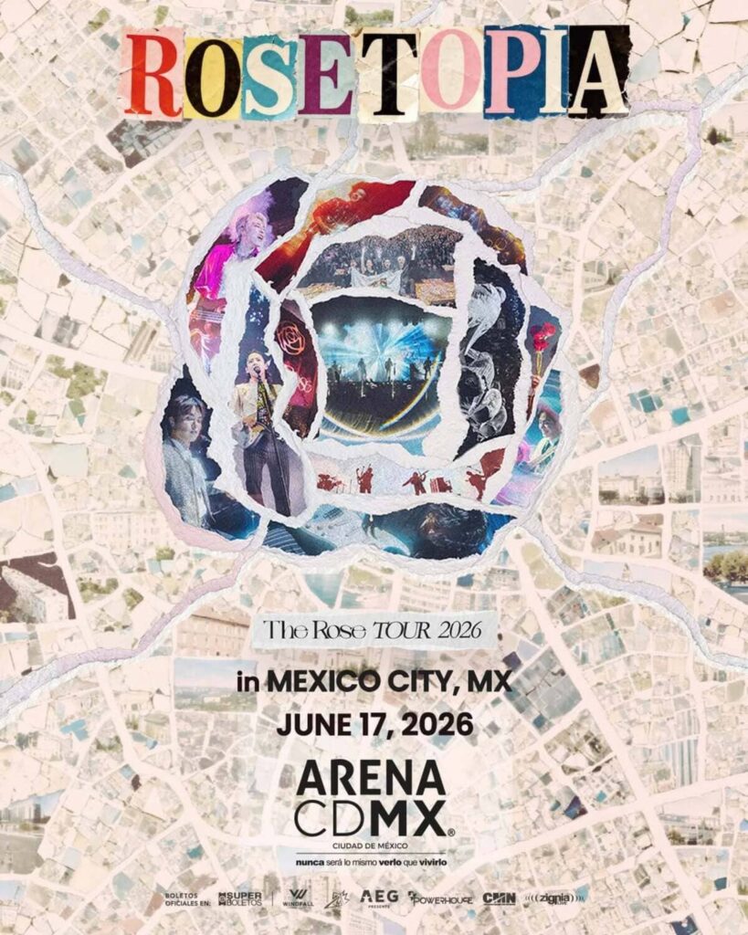 Horarios del concierto de The Rose en CDMX