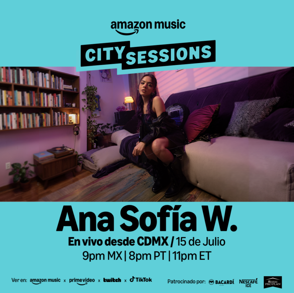 Ana Sofía W. en Amazon Music City Sessions