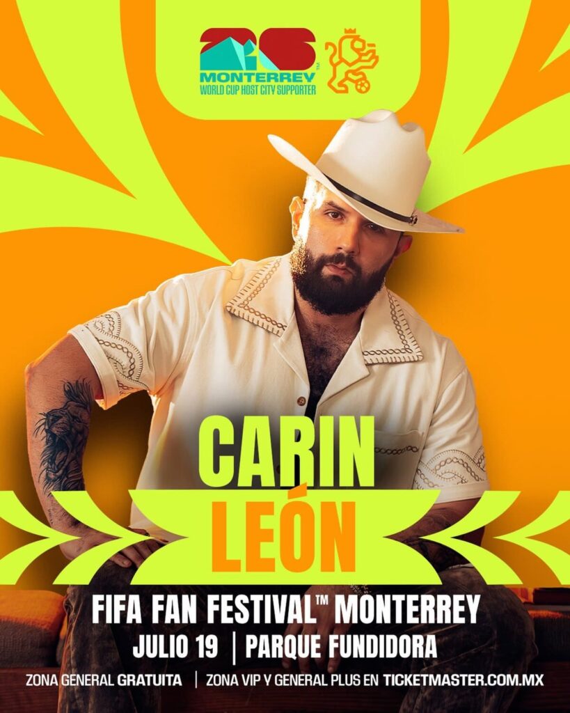 Setlist de Carín León en el Fan Fest Monterrey y duración del concierto