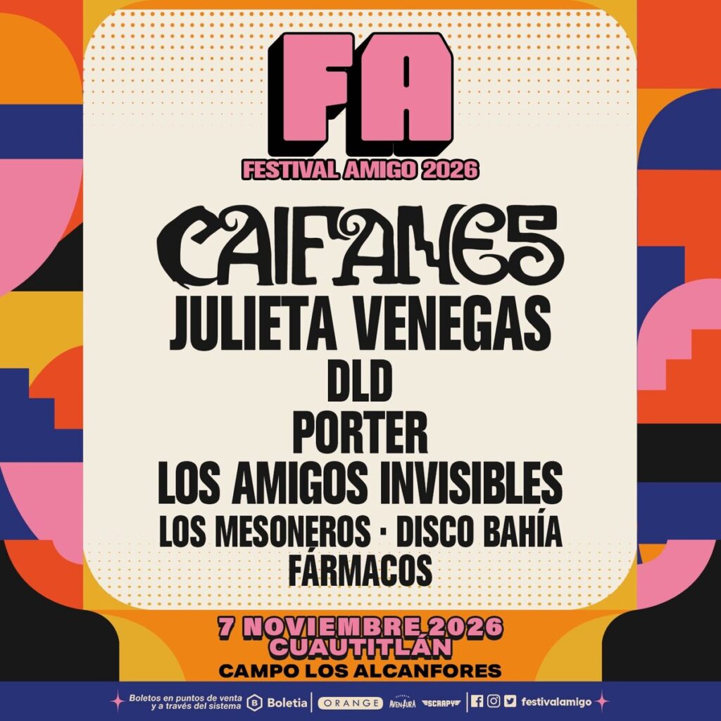 Cartel completo del Festival Amigo 2026, ¿qué artistas se presentarán?