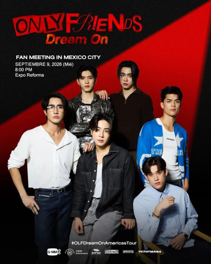 Cuándo y dónde es el fan meeting de Only Friends: Dream On en CDMX