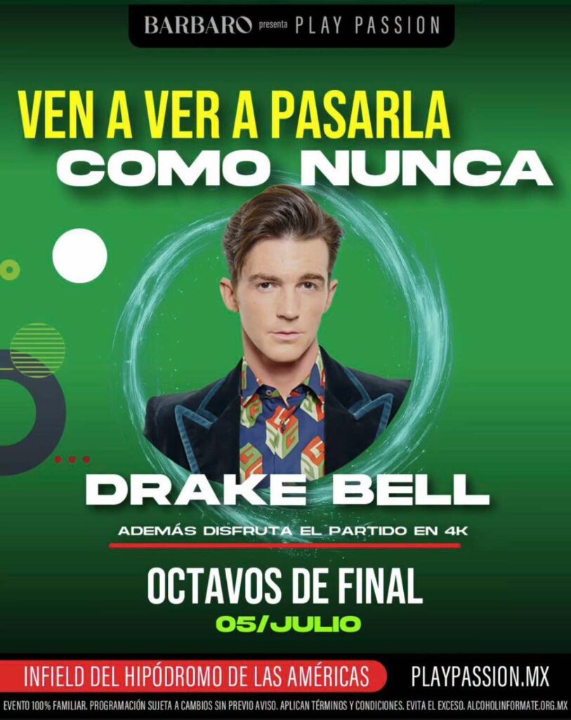 Precio de boletos de Drake Bell en Hipódromo de Las Américas
