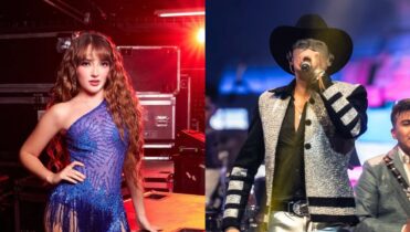 Fernando Corona y Elaine Haro en FIFA FAN Fest CDMX