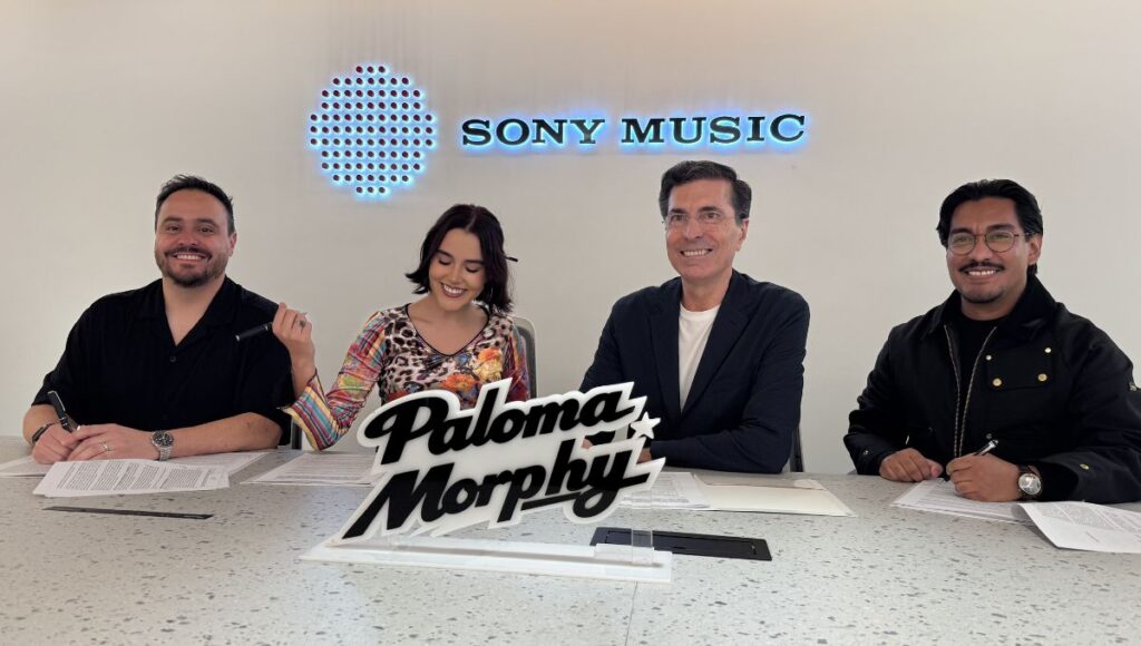 paloma morphy se una a sony music méxico